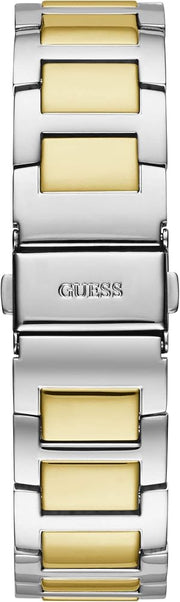  Shop Authentic Guess Frontier Chronograph Crystals Gold Dial Two Tone Steel Strap Watch For Women - W1156L5 - Luxxuri