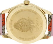  Shop Authentic Gucci G Timeless Brown Dial Brown Leather Strap Watch For Women - YA1264133 - Luxxuri