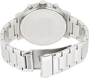  Shop Authentic Tommy Hilfiger Daniel Black Dial Silver Steel Strap Watch for Men - 1710413 - Luxxuri