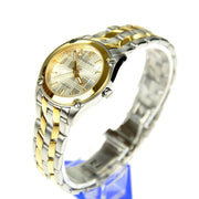  Shop Authentic Burberry Heritage Silver Dial Two Tone Steel Strap Watch for Women - BU1857 - Luxxuri