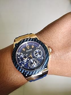  Shop Authentic Guess Zena Blue Dial Blue Silicone Strap Watch For Women - W1094L2 - Luxxuri