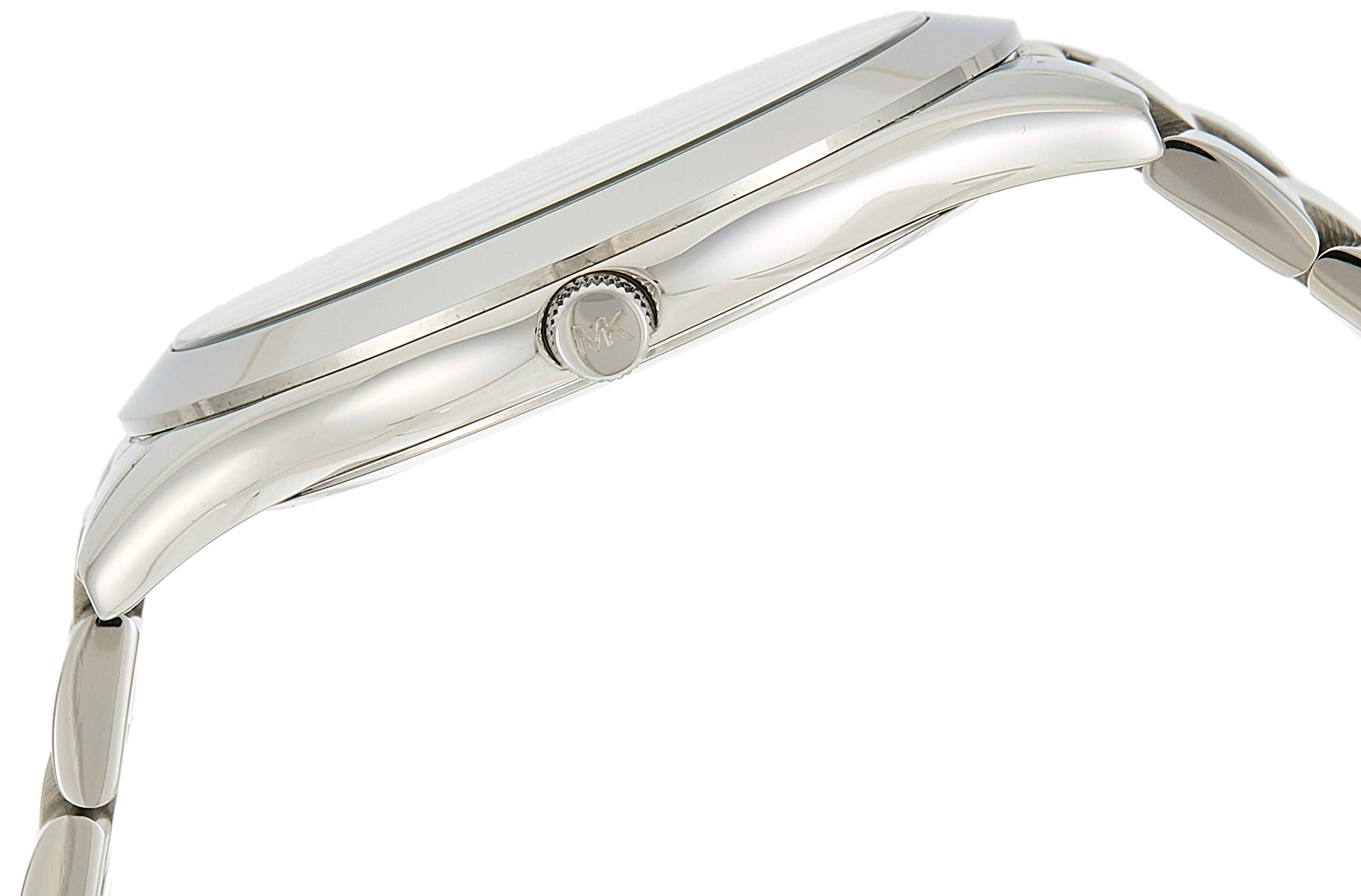  Shop Authentic Michael Kors Runway Silver Dial Silver Stainless Steel Strap Watch for Women - MK3371 - Luxxuri