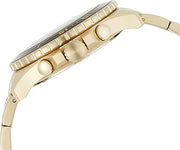  Shop Authentic Fossil FB-03 Chronograph Black Dial Gold Steel Strap Watch for Men - FS5727 - Luxxuri