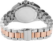  Shop Authentic Michael Kors Bradshaw Chronograph White Dial Two Tone Steel Strap Watch For Women - MK7258 - Luxxuri