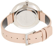  Shop Authentic Calvin Klein Rise White Beige Dial Beige Leather Strap Watch for Women - K7A231XH - Luxxuri