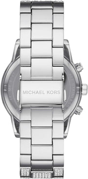  Shop Authentic Michael Kors Ritz Chronograph Crystals Silver Dial Silver Steel Strap Watch for Women - MK6746 - Luxxuri