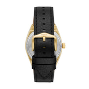  Shop Authentic Fossil Everett Automatic Skeleton Black Dial Black Leather Strap Watch for Men - ME3208 - Luxxuri