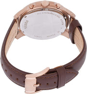  Shop Authentic Fossil Grant Chronograph Blue Dial Brown Leather Strap Watch for Men - FS5068 - Luxxuri
