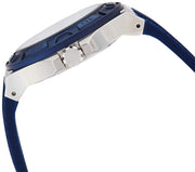  Shop Authentic Guess Force White Dial Blue Rubber Strap Watch For Men - W0674G4 - Luxxuri