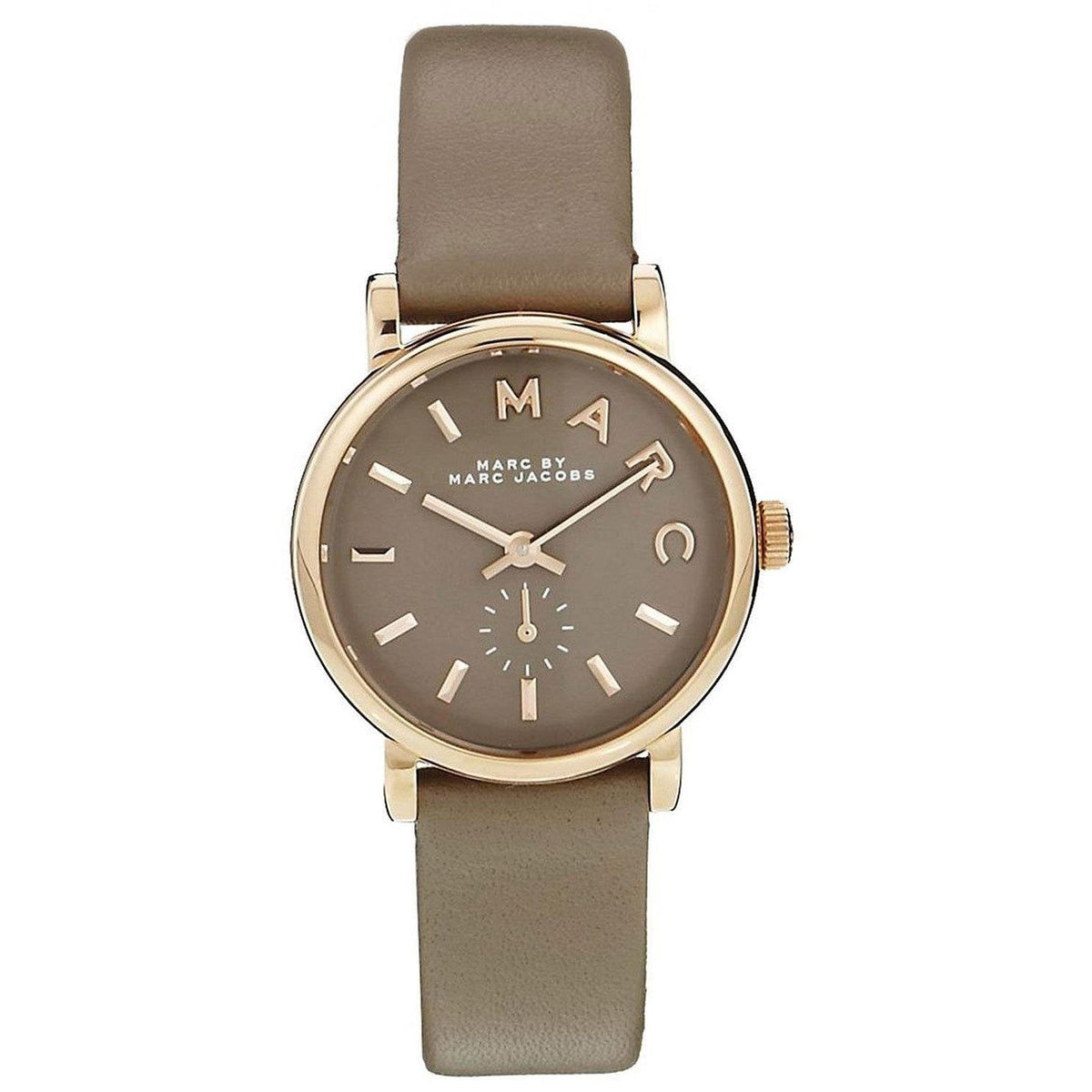  Shop Authentic Marc Jacobs Baker Grey Dial Grey Leather Strap Watch for Women - MBM1318 - Luxxuri