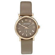  Shop Authentic Marc Jacobs Baker Grey Dial Grey Leather Strap Watch for Women - MBM1318 - Luxxuri