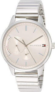  Shop Authentic Tommy Hilfiger Brooke Pink Dial Silver Steel Strap Watch for Women - 1782020 - Luxxuri