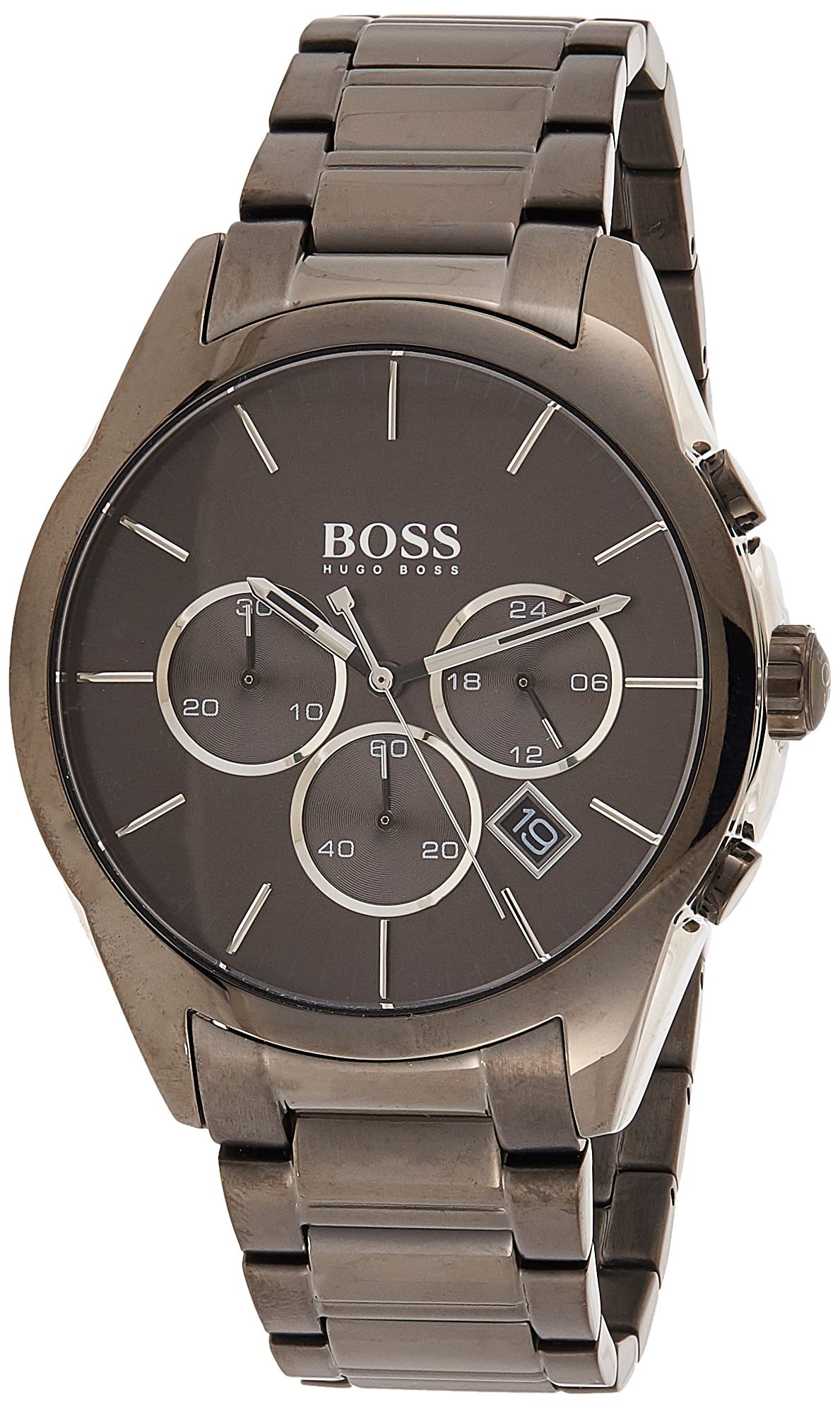  Shop Authentic Hugo Boss Classic Grey Dial Grey Steel Strap Watch for Men - 1513364 - Luxxuri