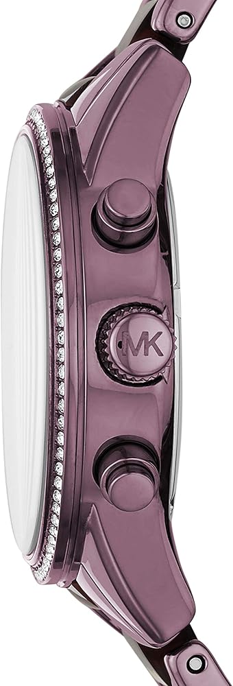  Shop Authentic Michael Kors Ritz Chronograph Purple Dial Purple Steel Strap Watch For Women - MK6720 - Luxxuri