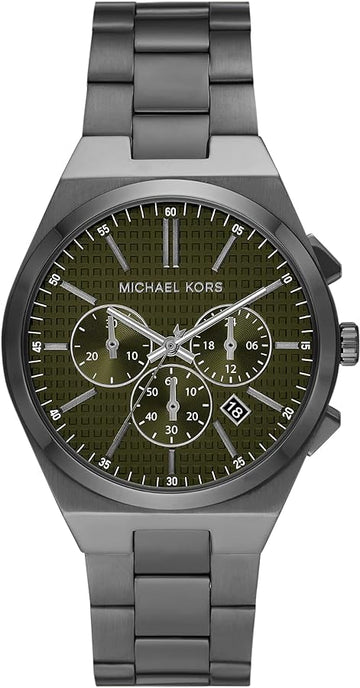  Shop Authentic Michael Kors Lennox Chronograph Black Dial Black Steel Strap Watch For Men - MK9146 - Luxxuri