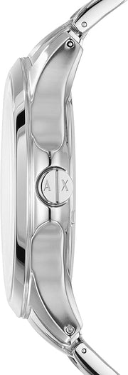  Shop Authentic Armani Exchange Hampton Chronograph Blue Dial Silver Steel Strap Watch For Men - AX2132 - Luxxuri