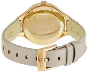  Shop Authentic Swarovski Lovely Crystals Mini Grey Dial Grey Leather Strap Watch for Women - 5261481 - Luxxuri