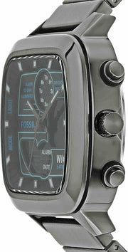  Shop Authentic Fossil Retro Analog-Digital Black Dial Grey Steel Strap Watch for Men - FS5892 - Luxxuri