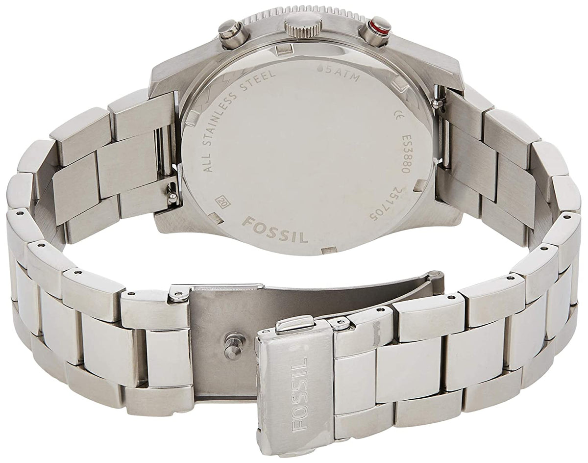 Shop Authentic Fossil Perfect Boyfriend Mother of Pearl Blue Dial Silver Steel Strap Watch for Women - ES3880 - Luxxuri