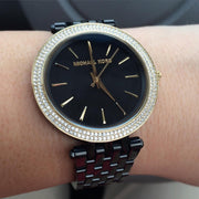  Shop Authentic Michael Kors Darci Black Dial Black Steel Strap Watch for Women - MK3322 - Luxxuri