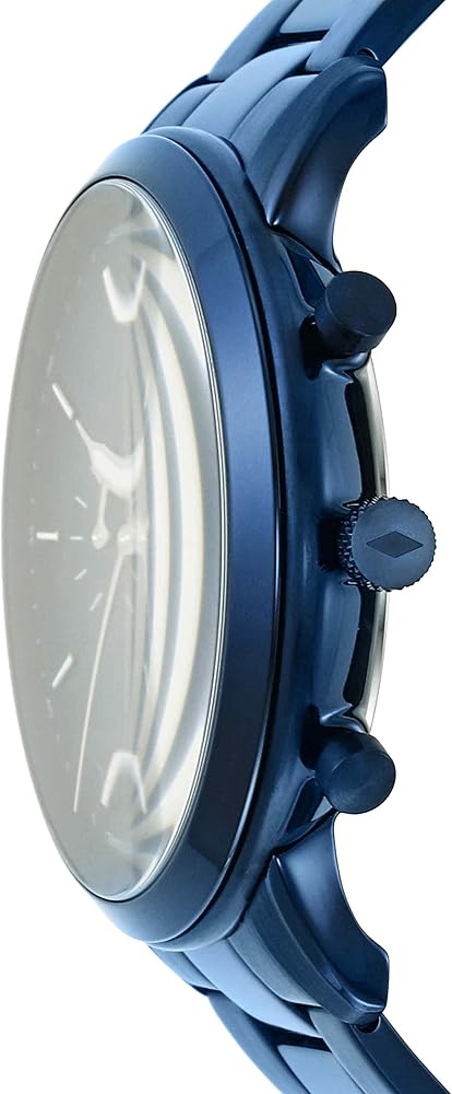  Shop Authentic Fossil Neutra Chronograph Blue Dial Blue Steel Strap Watch for Men - FS5826 - Luxxuri