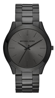  Shop Authentic Michael Kors Slim Runway Black Dial Black Steel Strap Watch for Men - MK8507 - Luxxuri