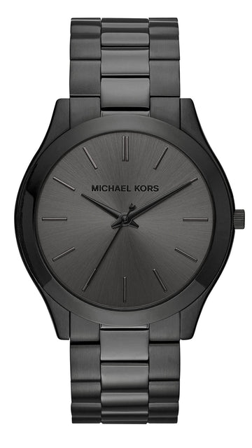  Shop Authentic Michael Kors Slim Runway Black Dial Black Steel Strap Watch for Men - MK8507 - Luxxuri