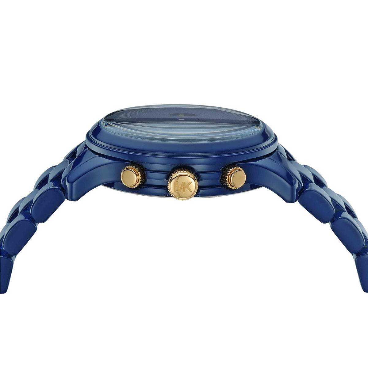  Shop Authentic Michael Kors Runway Analog Blue Dial Blue Steel Strap Watch for Women - MK7332 - Luxxuri