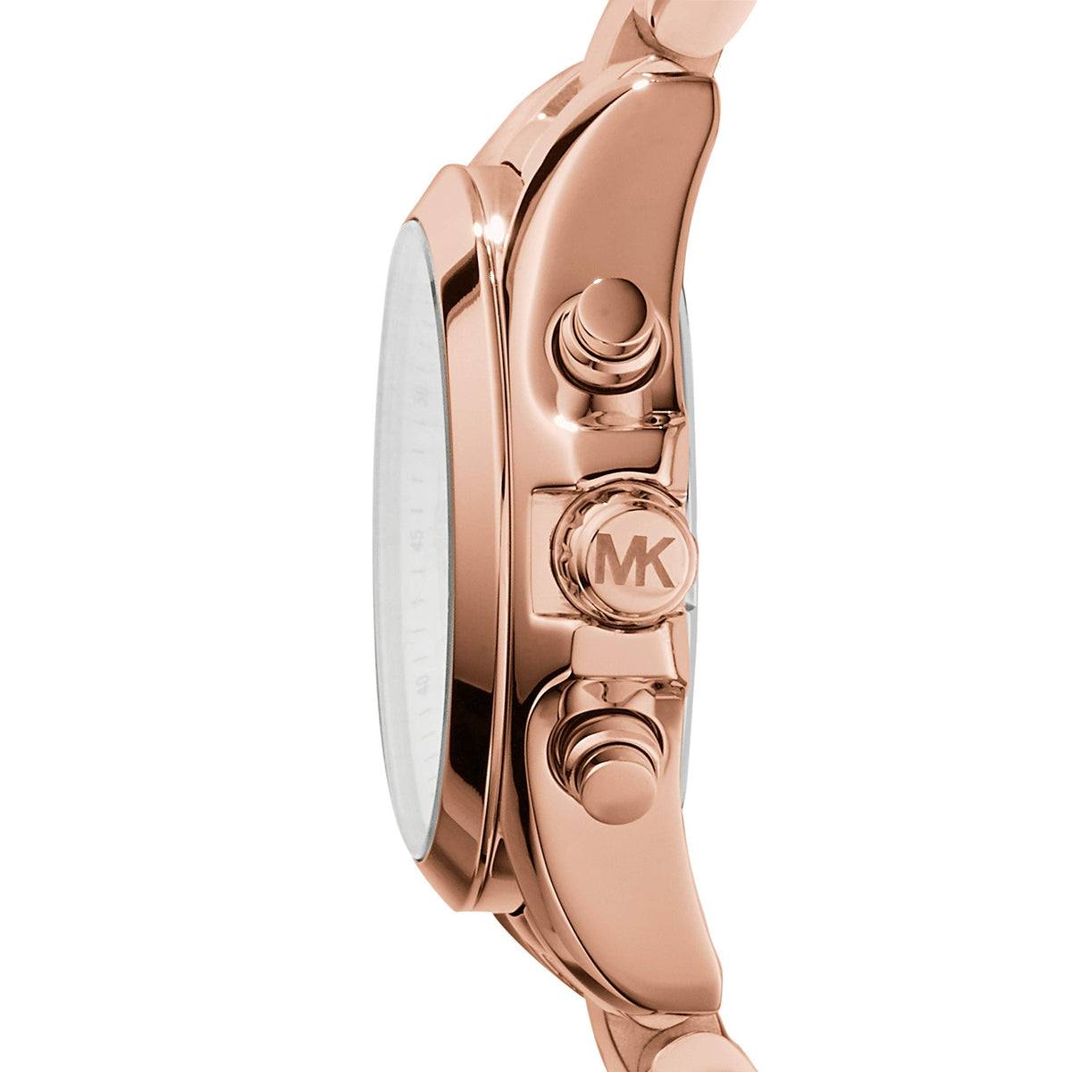  Shop Authentic Michael Kors Bradshaw Chronograph Rose Gold Dial Rose Gold Steel Strap Watch for Women - MK5799 - Luxxuri