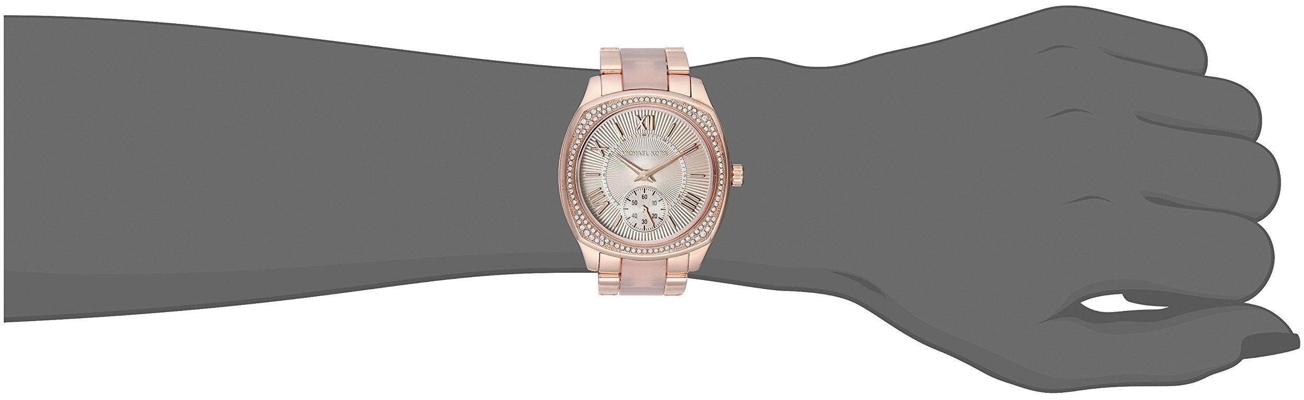  Shop Authentic Michael Kors Bryn Rose Gold Dial Two Tone Steel Strap Watch for Women - MK6135 - Luxxuri