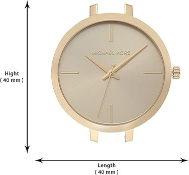  Shop Authentic Michael Kors Jaryn Quartz Gold Dial Two Tone Steel Strap Watch for Women - MK4341 - Luxxuri