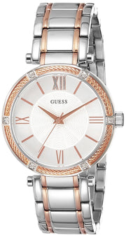  Shop Authentic Guess Park Ave Silver Dial Two Tone Steel Strap Watch for Women - W0636L1 - Luxxuri