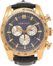  Shop Authentic Versace V-Ray Blue Chronograph Blue Dial Blue Leather Strap Watch for Men - VDB030014 - Luxxuri