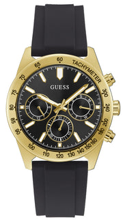  Shop Authentic Guess Sport Multifunctional Black Dial Black Rubber Strap Watch for Men - GW0332G2 - Luxxuri