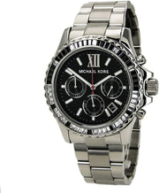  Shop Authentic Michael Kors Everest Chronograph Black Dial Silver Steel Strap Watch For Women - MK5753 - Luxxuri