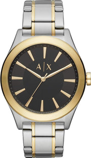  Shop Authentic Armani Exchange Nico Analog Black Dial Two Tone Steel Strap Watch For Men - AX2336 - Luxxuri