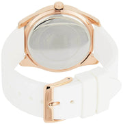  Shop Authentic Guess G Twist White & Gold Dial White Silicone Strap Watch For Women - W0911L5 - Luxxuri