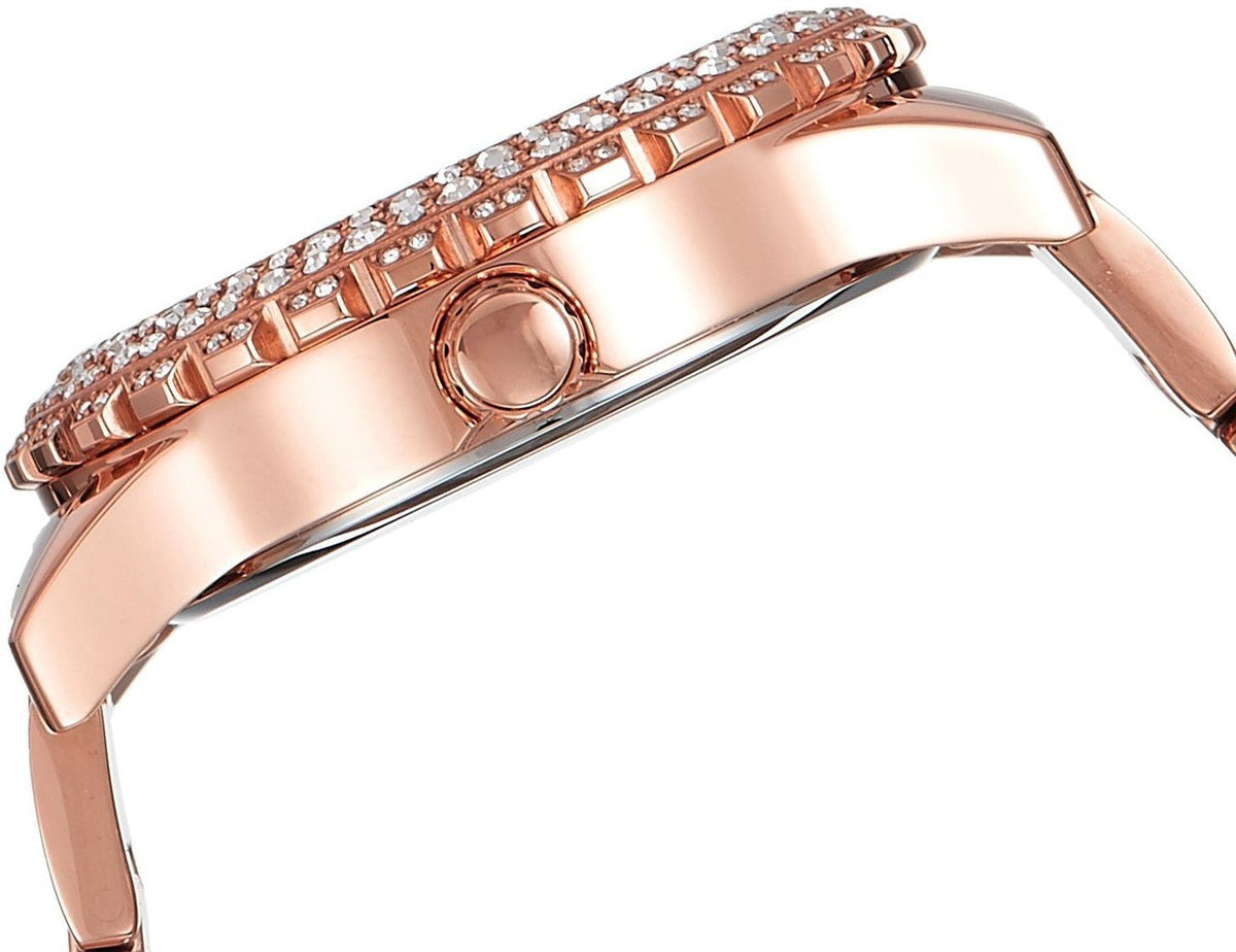  Shop Authentic Guess Mini Surprise Analog Silver Dial Rose Gold Steel Strap Watch For Women - W0623L2 - Luxxuri