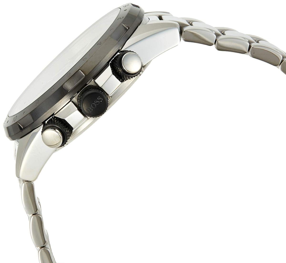  Shop Authentic Hugo Boss Nomad Grey Dial Silver Steel Strap Watch for Men - 1513774 - Luxxuri