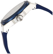  Shop Authentic Guess Legacy Grey Dial Blue Silicone Strap Watch For Men - W1049G1 - Luxxuri