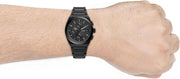  Shop Authentic Fossil Everett Chronograph Black Dial Black Steel Strap Watch for Men - FS5797 - Luxxuri