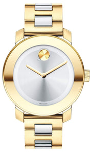  Shop Authentic Movado Bold Silver Dial Two Tone Steel Strap Watch for Women - 3600129 - Luxxuri