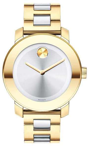  Shop Authentic Movado Bold Silver Dial Two Tone Steel Strap Watch for Women - 3600129 - Luxxuri
