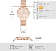  Shop Authentic Michael Kors Addyson Quartz Rose Gold Dial Rose Gold Steel Strap Watch for Women - MK4713 - Luxxuri