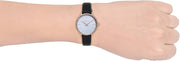 Shop Authentic Michael Kors Pyper Three Hand White Dial Black Leather Strap Watch For Women - MK2835 - Luxxuri