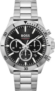  Shop Authentic Hugo Boss Troper Chronograph Blue Dial Silver Steel Strap Watch For Men - 1514057 - Luxxuri