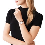  Shop Authentic Michael Kors Camille Quartz White Dial Rose Gold Steel Strap Watch For Women - MK7256 - Luxxuri