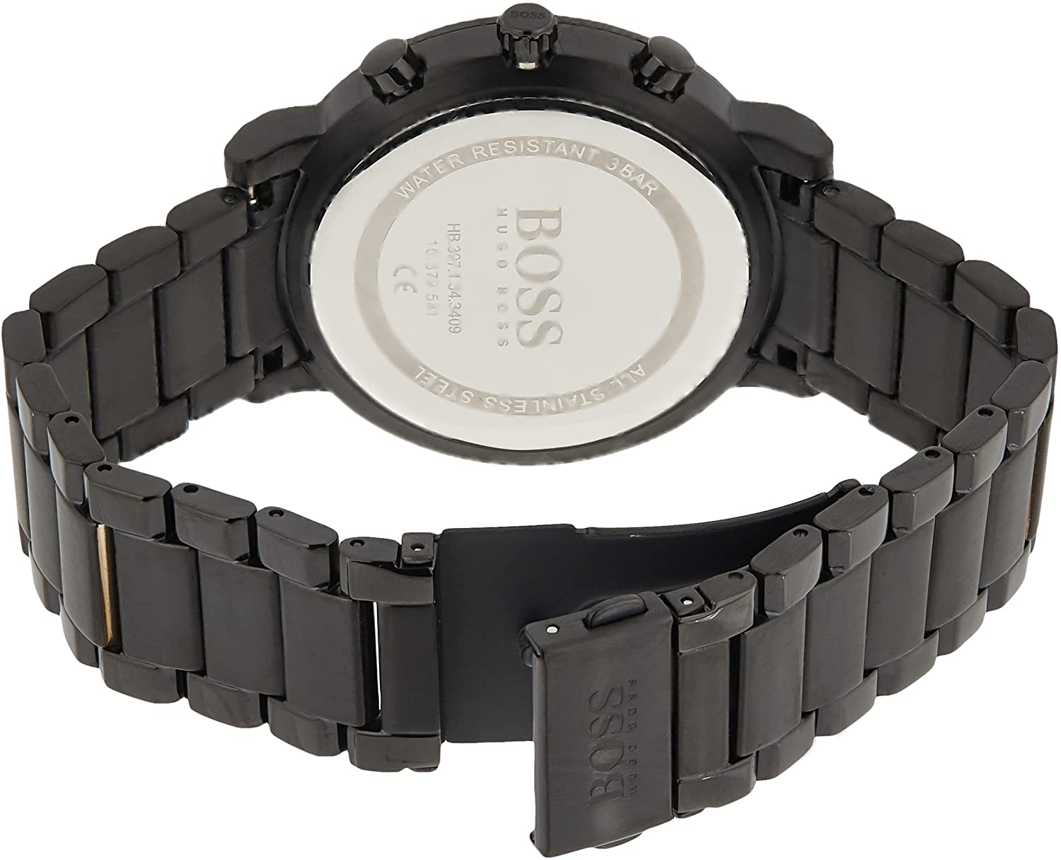  Shop Authentic Hugo Boss Integrity Black Dial Black Steel Strap Watch for Men - 1513780 - Luxxuri