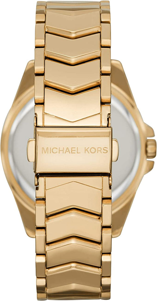  Shop Authentic Michael Kors Whitney Three-Hand White Dial Gold Steel Strap Watch For Women - MK6693 - Luxxuri