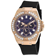  Shop Authentic Guess Venus Diamonds Black Dial Black Rubber Strap Watch for Women - GW0118L2 - Luxxuri